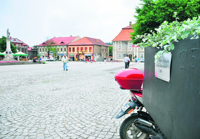 Bocheński Rynek wymaga odnowy - na ten cel  ciagle brakuje jednak pieniędzy