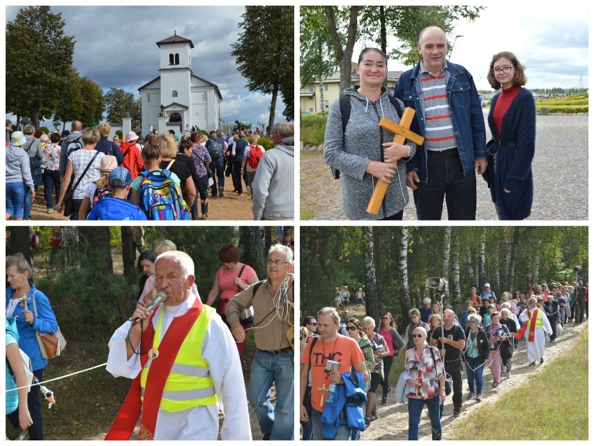 Pielgrzymka z krzyżami do Świętej Wody. Pątnicy tłumnie przybyli do wasilkowskiego sanktuarium (zdjęcia)