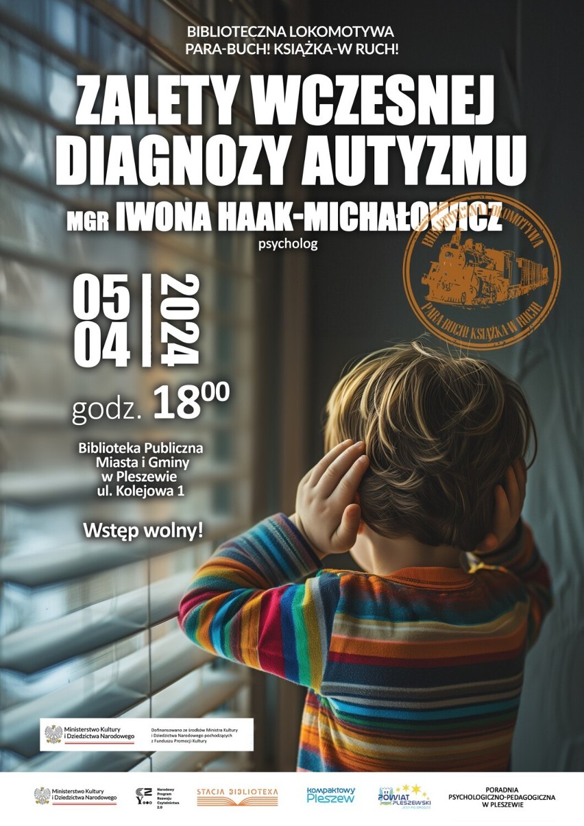 W bibliotece psycholog Iwona Haak-Michałowicz wygłosi...