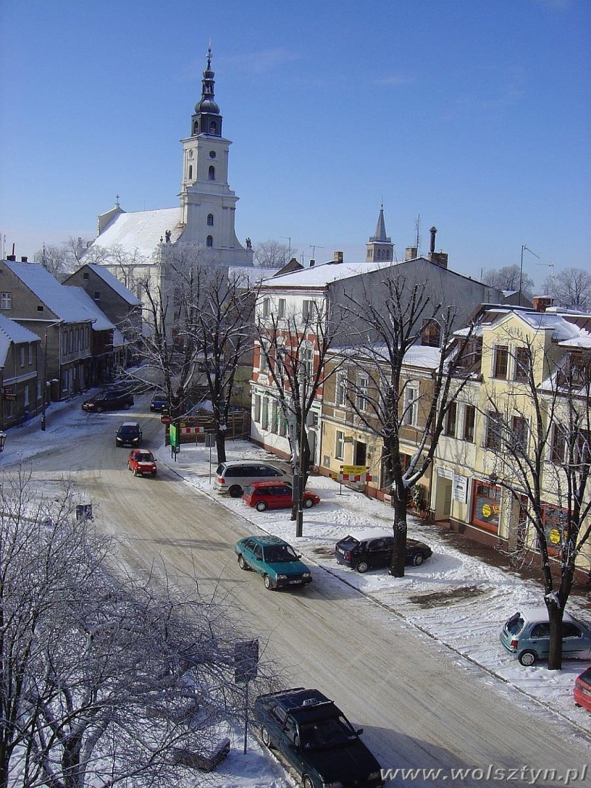 Zima w Wolsztynie w 2005 r.