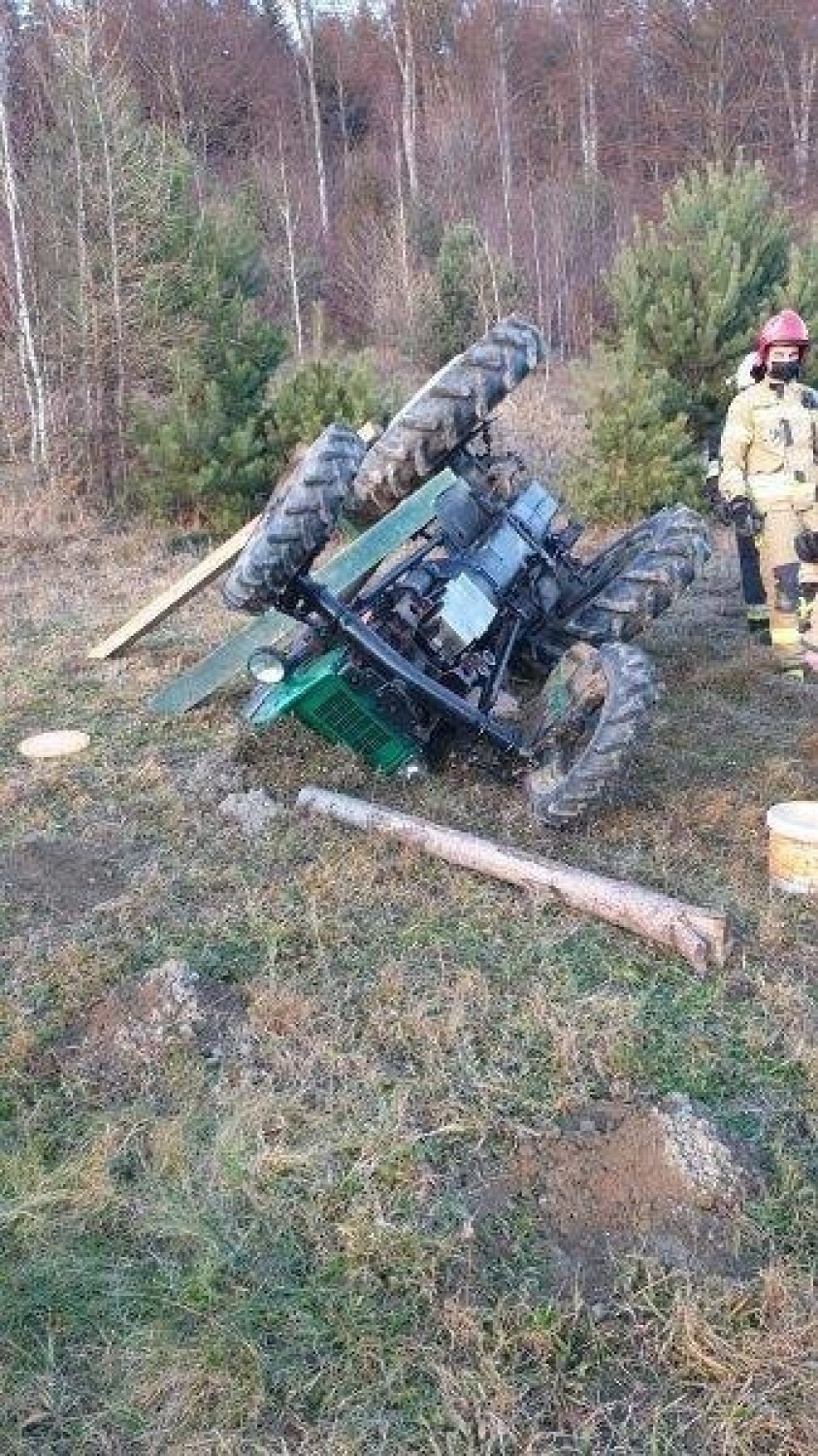 Żegiestów. Tragedia w Beskidzie Sądeckim. Nie żyje traktorzysta