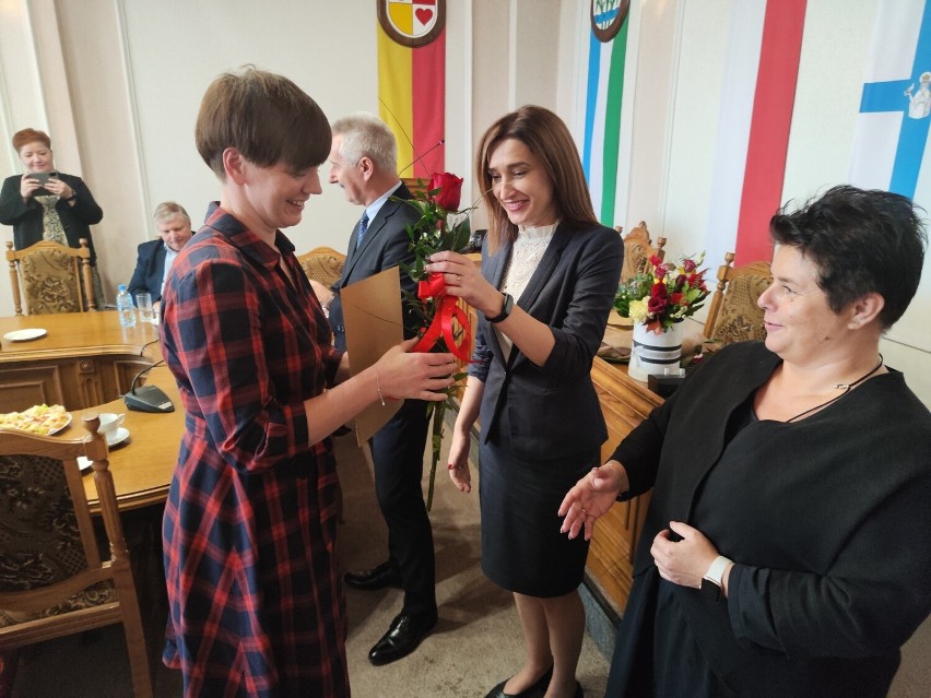 Nauczyciele, którzy dostali nagrody burmistrza Tucholi