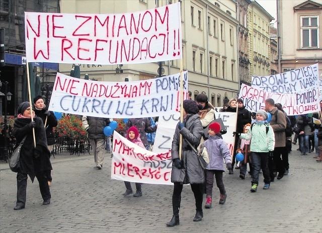 Tysiąc osób wzięło udział w trzecim Marszu Diabetyków z Przyjaciółmi w Krakowie