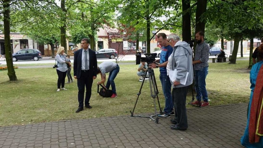 Telewizja Polska nagrała w Drzewicy cykl programów związanych z gminą i miastem