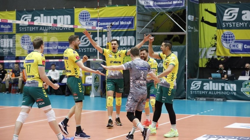 27.03.2021 r. PlusLiga. Ćwierćfinał play off: Aluron CMC...