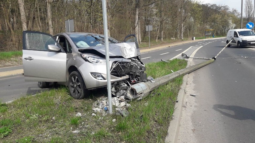 Wypadek na Grodzkiej we Włocławku