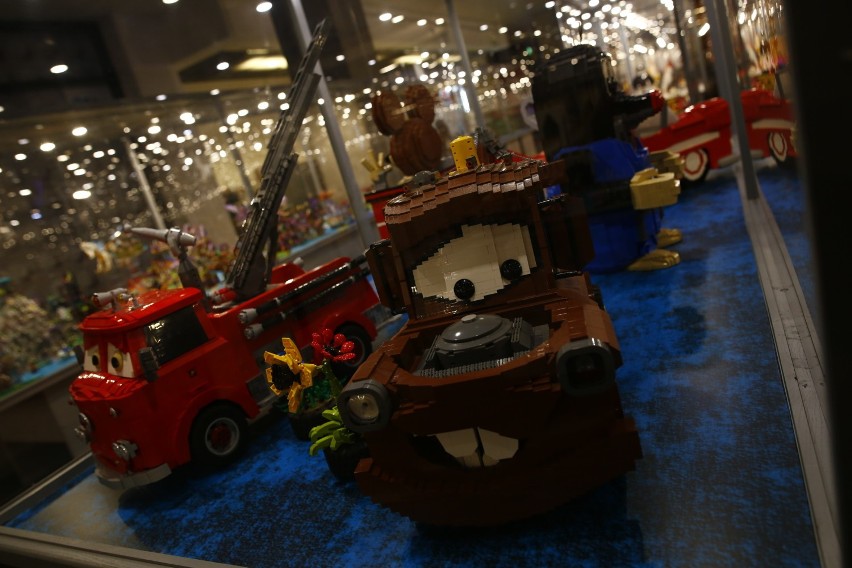 Wystawa budowli z klocków Lego