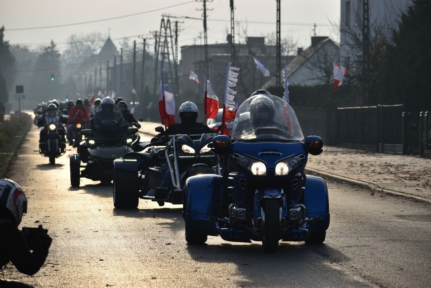 Gmina Niechanowo. Motoparada Niepodległości przejechała po drogach gminy