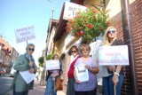 Protest w Wolsztynie. Chcą zwrotu pieniędzy od Geting Banku