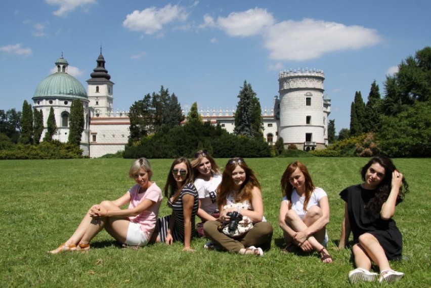 Studenki z Ukrainy uczyły się języka polskiego
