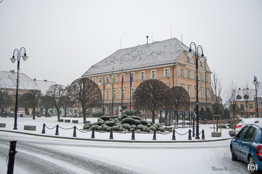 Pleszew. Miasto po raz pierwszy w zimowej szacie, bajecznie piękne krajobrazy