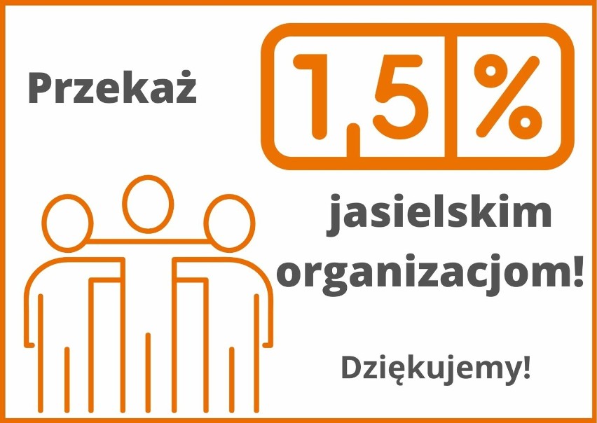 1,5 procenta podatku dla stowarzyszeń, klubów sportowych i fundacji w Jaśle
