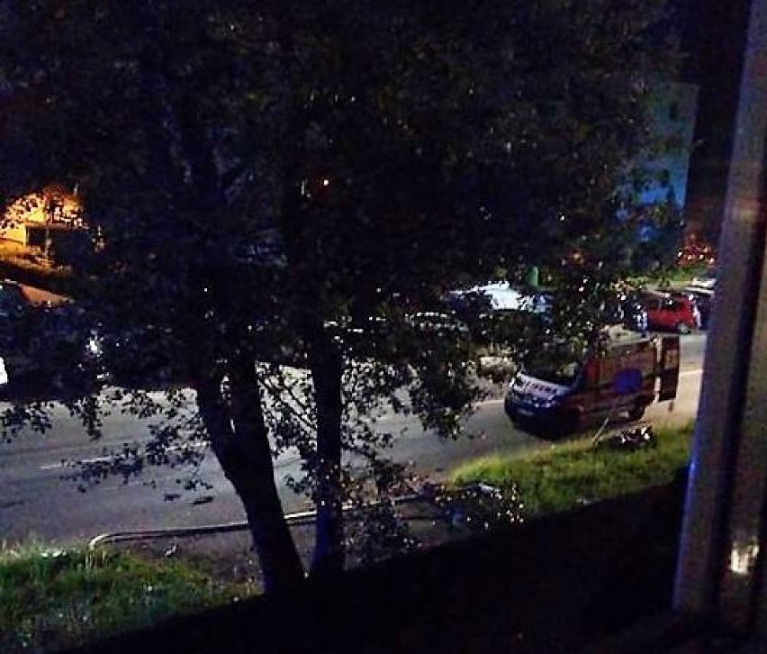 Śmiertelny wypadek w Knurowie. Zginął motocyklista [ZDJĘCIA]