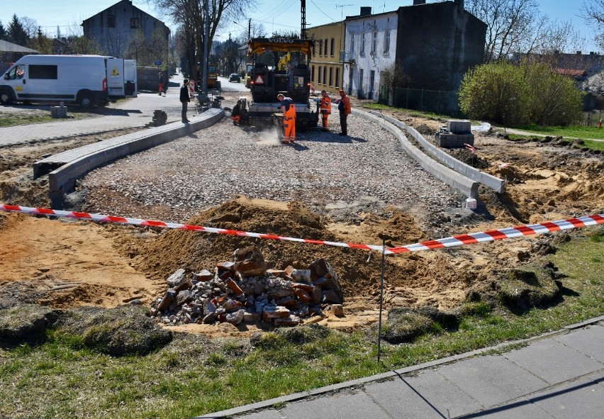 Piotrków: Prace na ulicy Łódzkiej, którą dojedziemy wkrótce...