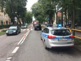 Potrącenie rowerzysty na Sobieskiego w Wejherowie. Policja apeluje o ostrożność