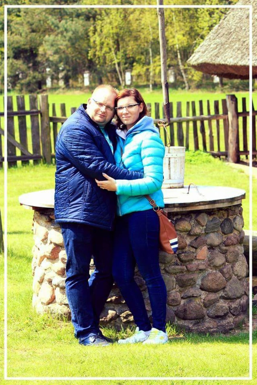 Tomasz Ryszczuk z żoną