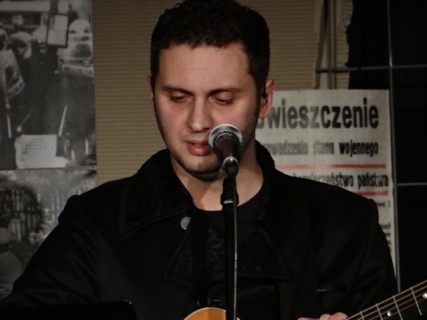 Koncert Marcina Stycznia "List do Grzegorza Przemyka" w MDK w Radomsku