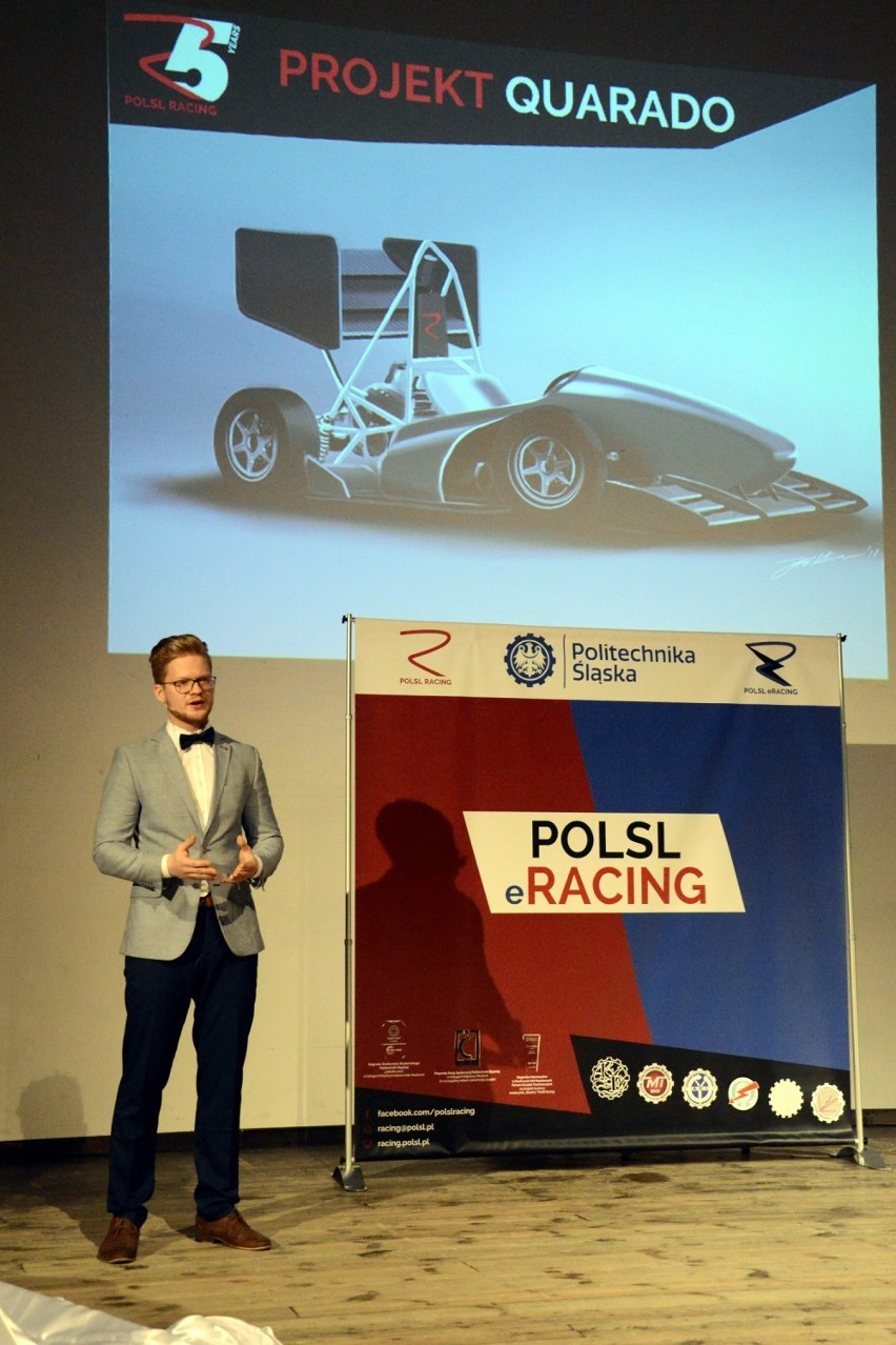 Gliwice: PolSl Racing zaprezentował nowoczesny bolid wyścigowy!