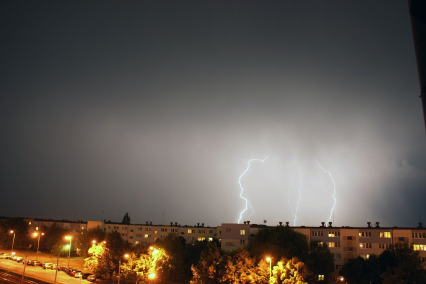 Burza nad Kapuściskami 3 lipca 2013