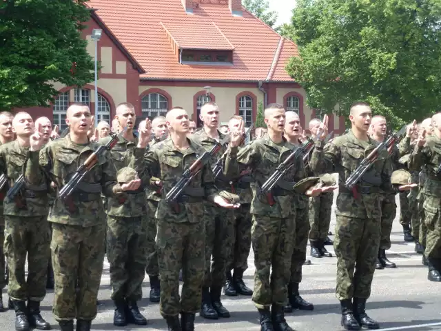 Przysięga wojskowa w Śremie [ZDJĘCIA]