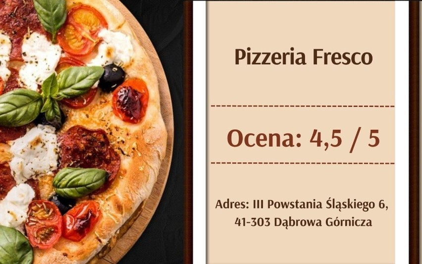 Pyszna pizza w Dąbrowie Górniczej