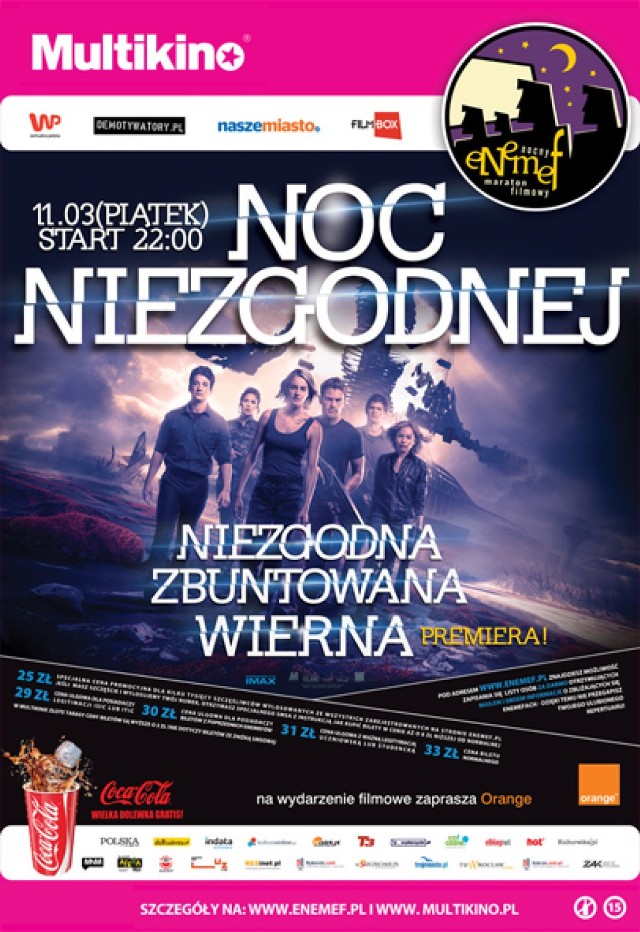 Maraton ENEMEF: Noc Niezgodnej odbędzie się 11 marca