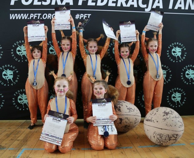 Tancerze z Opola wywalczyli medale we wszystkich  kategoriach, w których się zaprezentowali, uzyskując równocześnie nominacje i prawo reprezentowania Polski na arenach międzynarodowych.