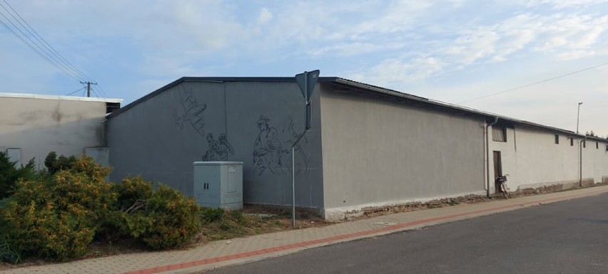 Historyczny mural w Czerminie jest już gotowy