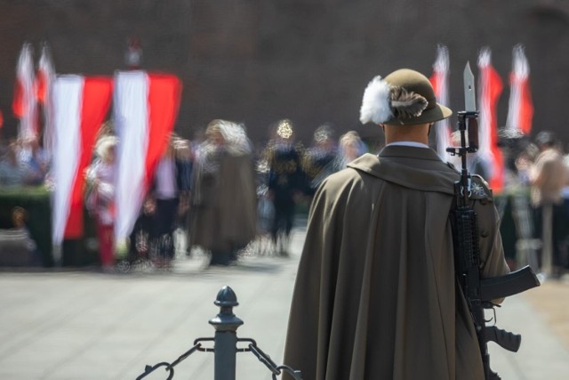 Obchody Święta Wojska Polskiego w Krakowie w ubiegłym roku
