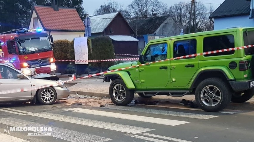 Wypadek w Jaśkowicach, 4.01.2023