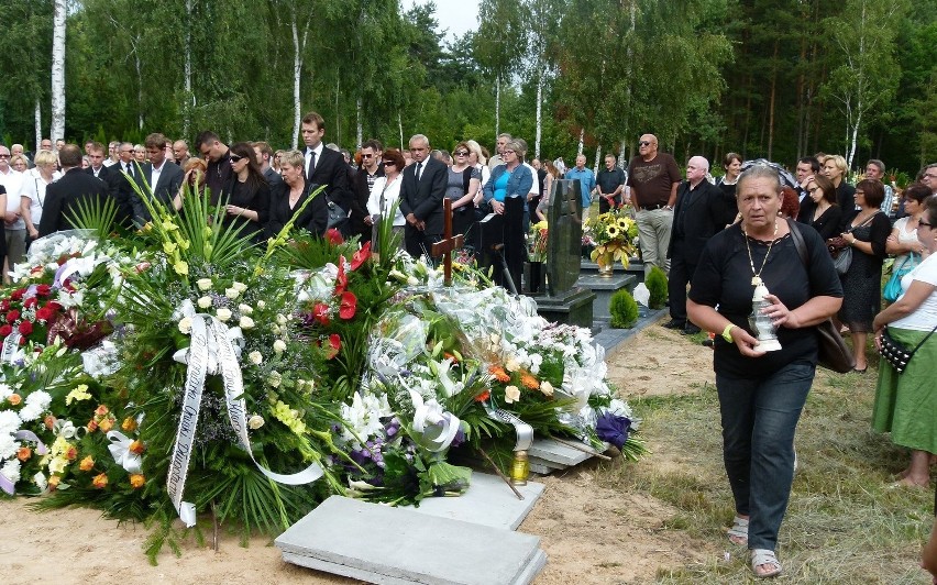 Pogrzeb doktora Piotra Rusinka, lekarza z Tomaszowa, który zmarł nagle podczas urlopu
