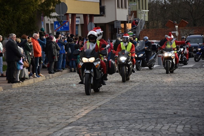 Mikołaje na dwóch kółkach zawitały do Lubina