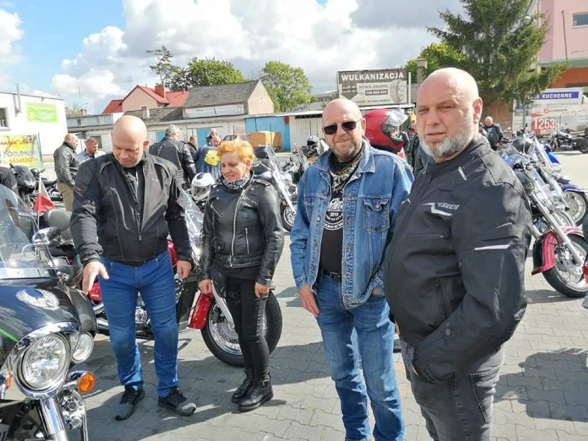 Wyżerka motocyklistów w Maszewie. Około 150 maszyn