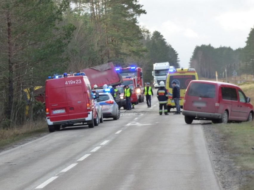 Śmiertelny wypadek w okolicach Żabna (gmina Brusy), 22...