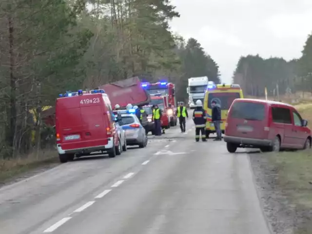 Śmiertelny wypadek w okolicach Żabna (gmina Brusy), 22 grudnia 2017 r.

