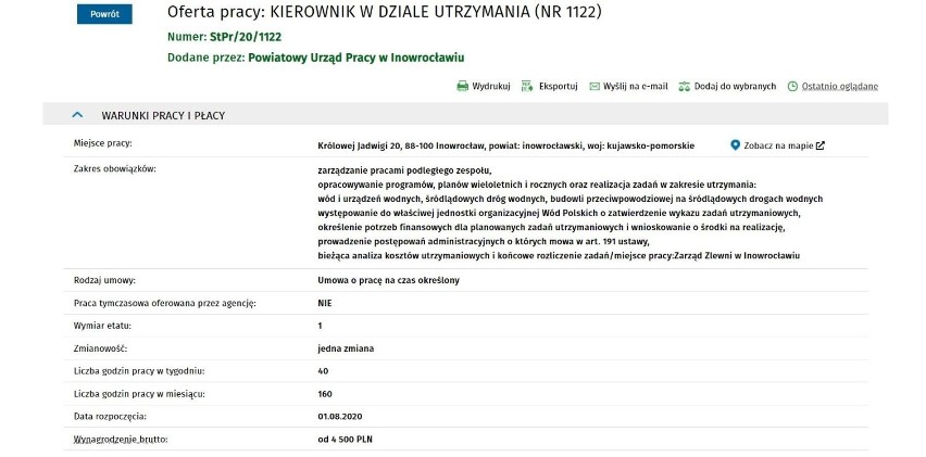 Oferty pracy od 4 tys. złotych brutto. Toruń, Brodnica, Bydgoszcz, Inowrocław