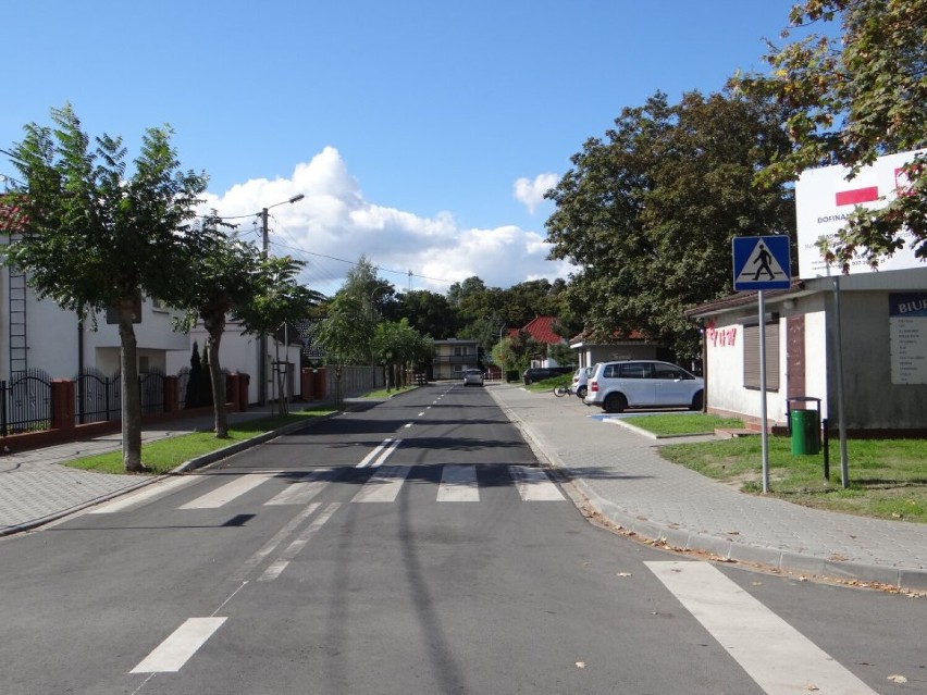 Gmina zamierza dokończyć również modernizację ulicy...