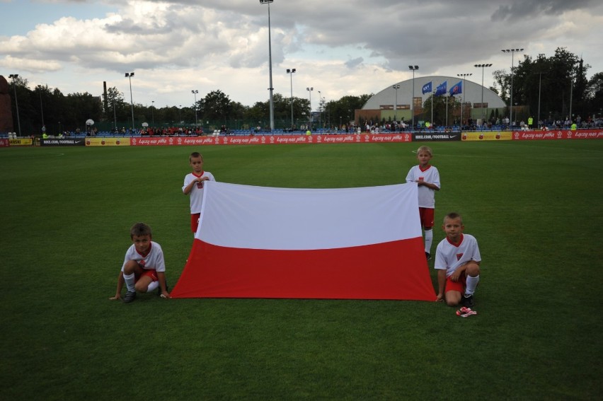 Mecz Polska - Szwecja w Starogardzie