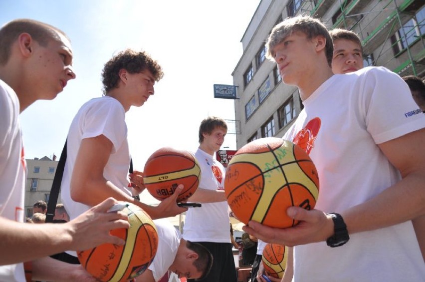 Koszykarze kadry U18 we Wrocławiu