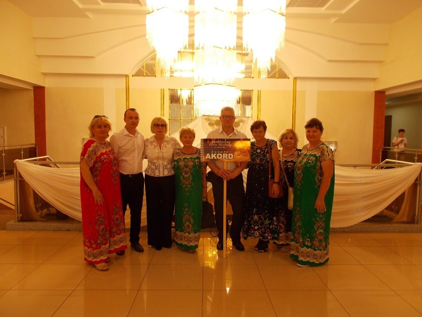 Zespół Akord ze Spółdzielczego Domu Kultury w Sieradzu był z wizytą na Białorusi. Koncertował i zwiedzał miejsca związane z polskością (fot)