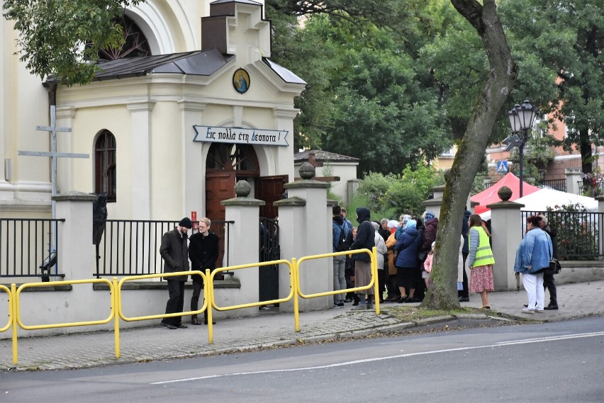 Pielgrzymi z całego regionu przybyli do chełmskiej cerkwi na uroczystości ku czci Matki Bożej. Zobacz zdjęcia