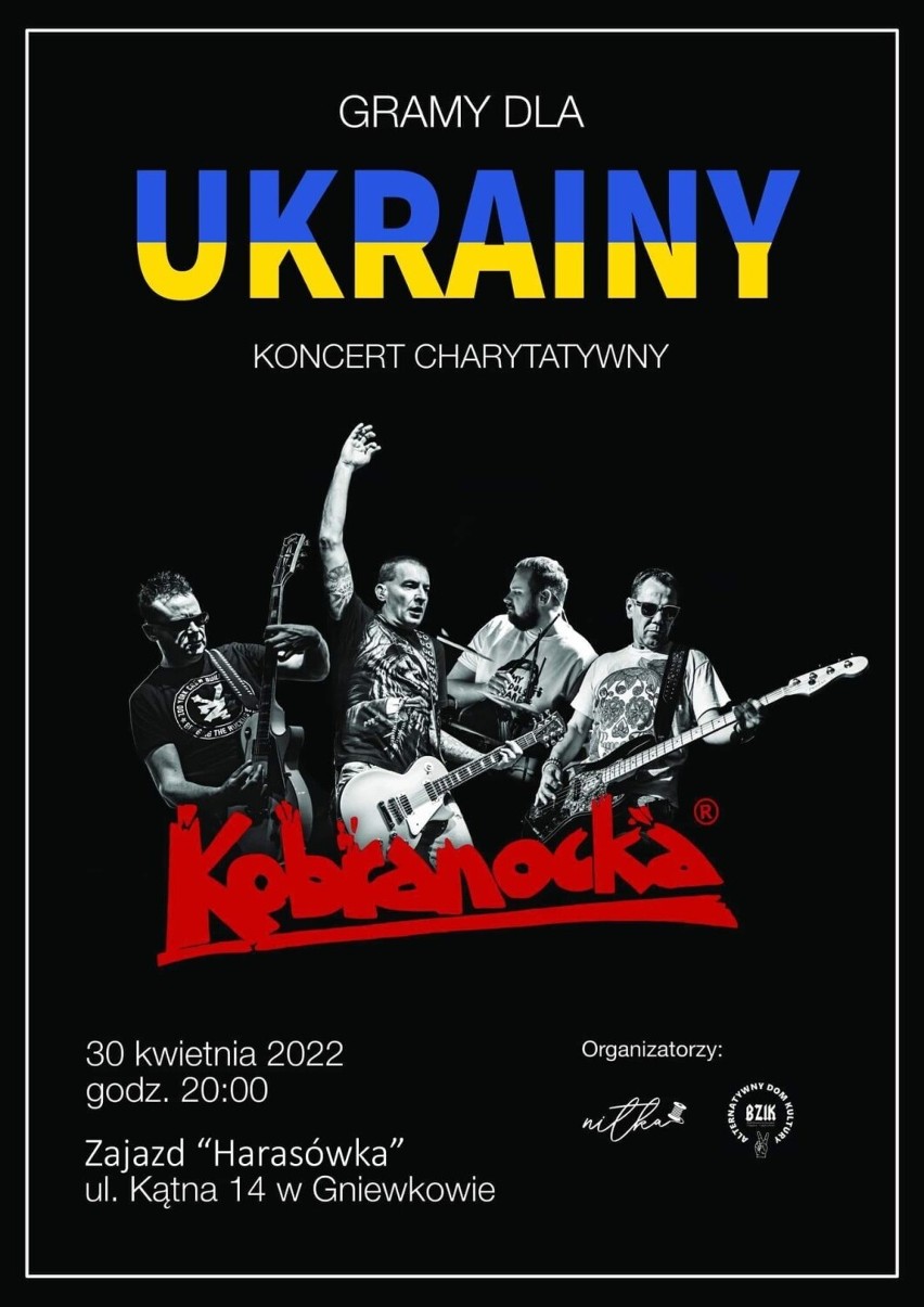 W Gniewkowie odbędzie się charytatywny koncert "Gramy dla...