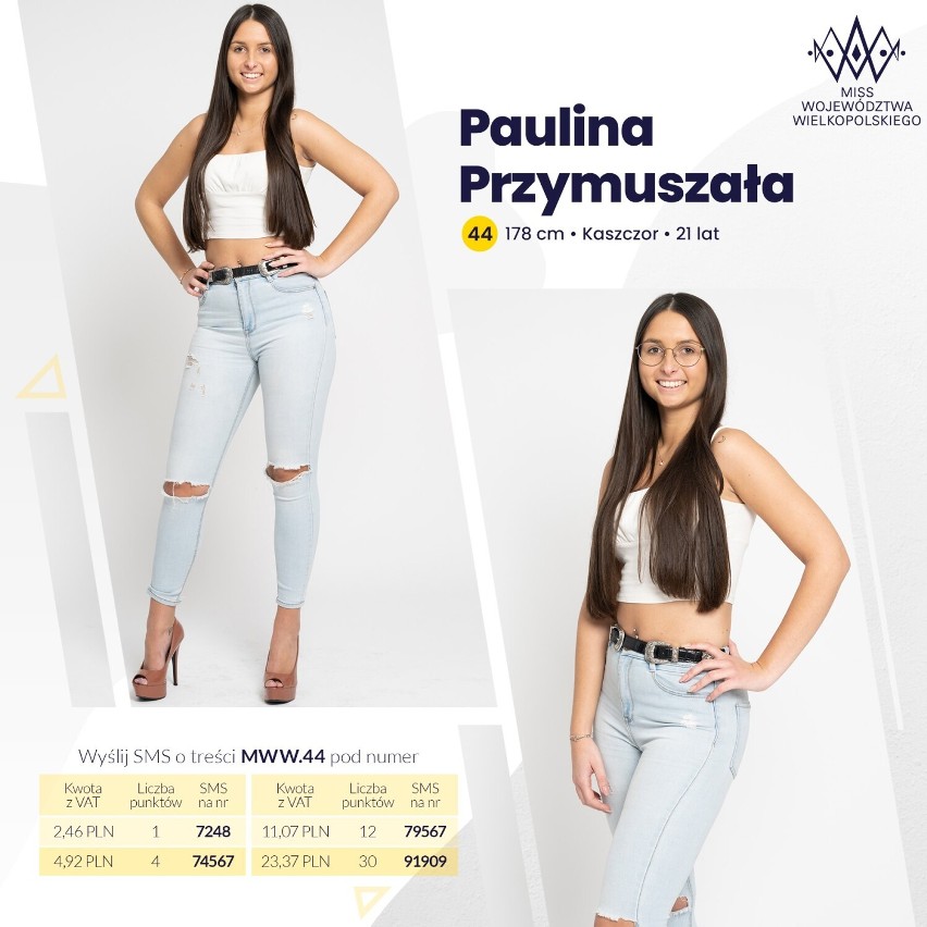 Paulina Przymuszała ma szansę zdobyć tytuł Miss!