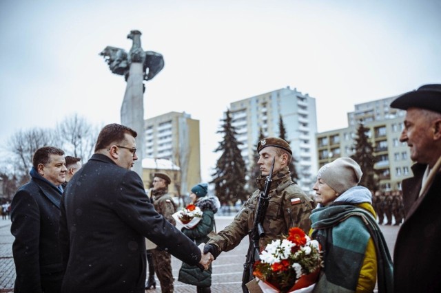 Uroczyste ślubowanie żołnierzy 11. Małopolskiej Brygady Obrony Terytorialnej