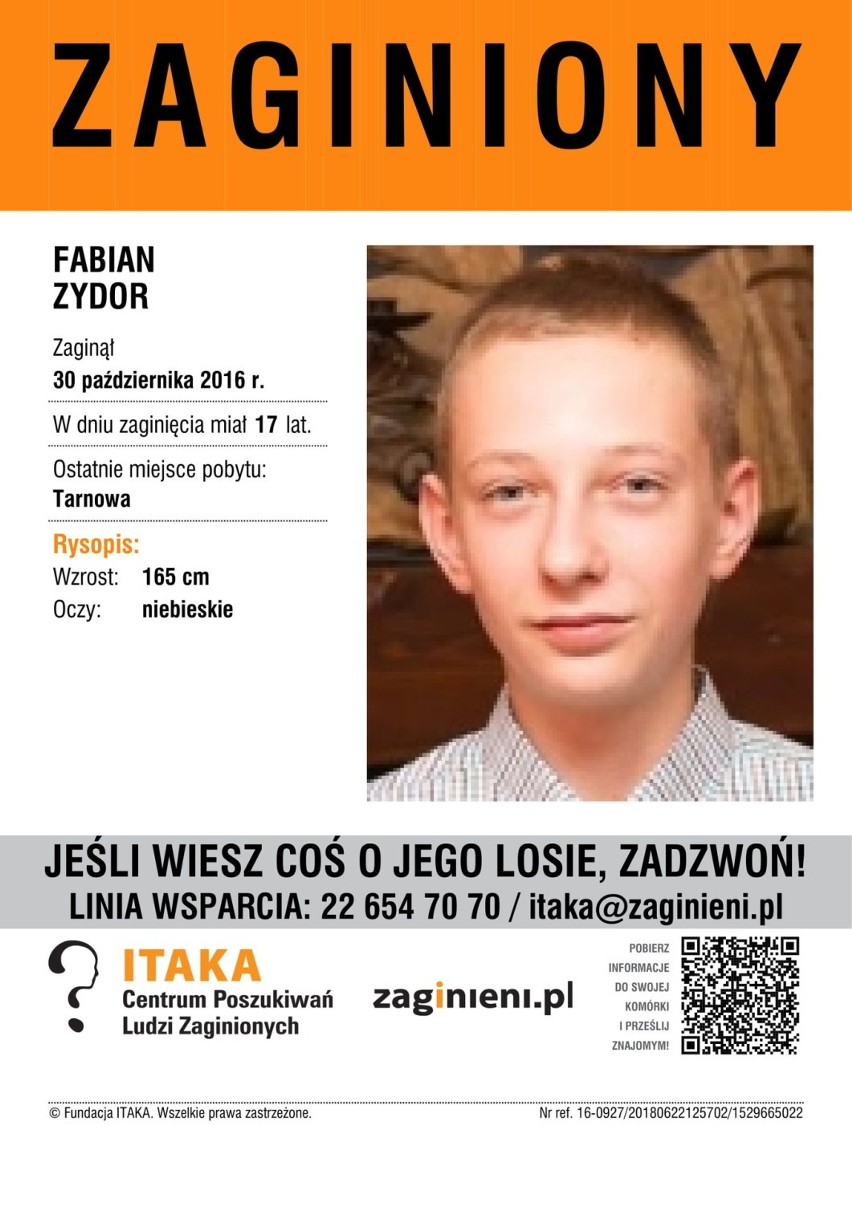 Fabian Zydor
Aktualny wiek: lat 18
Wzrost: 165 cm
Kolor...