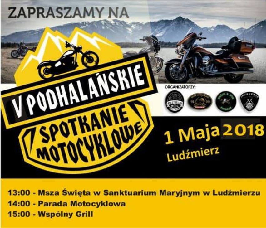 Majówkę można także spędzić na motocyklu - albo przynajmniej...