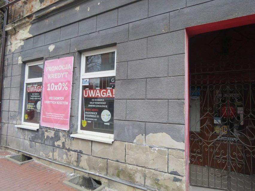 Zlikwidowane sklepy i punkty usługowe w Wadowicach