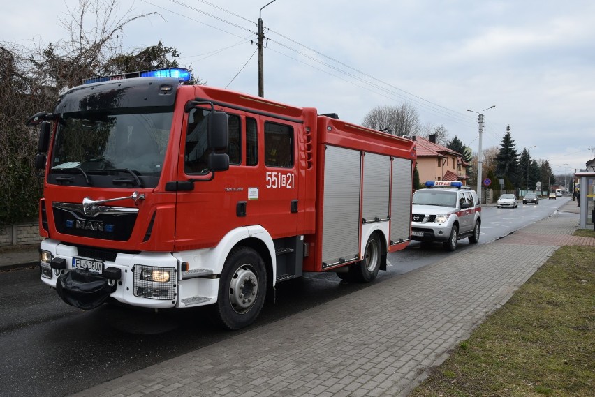 Zderzenie na ul. POW w Wieluniu. 12-latka trafiła do szpitala[FOTO, WIDEO]