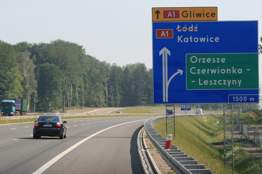 Węzeł BełkJuż gotowy. Oddalony od Sośnicy o 15 km, ale są tu...