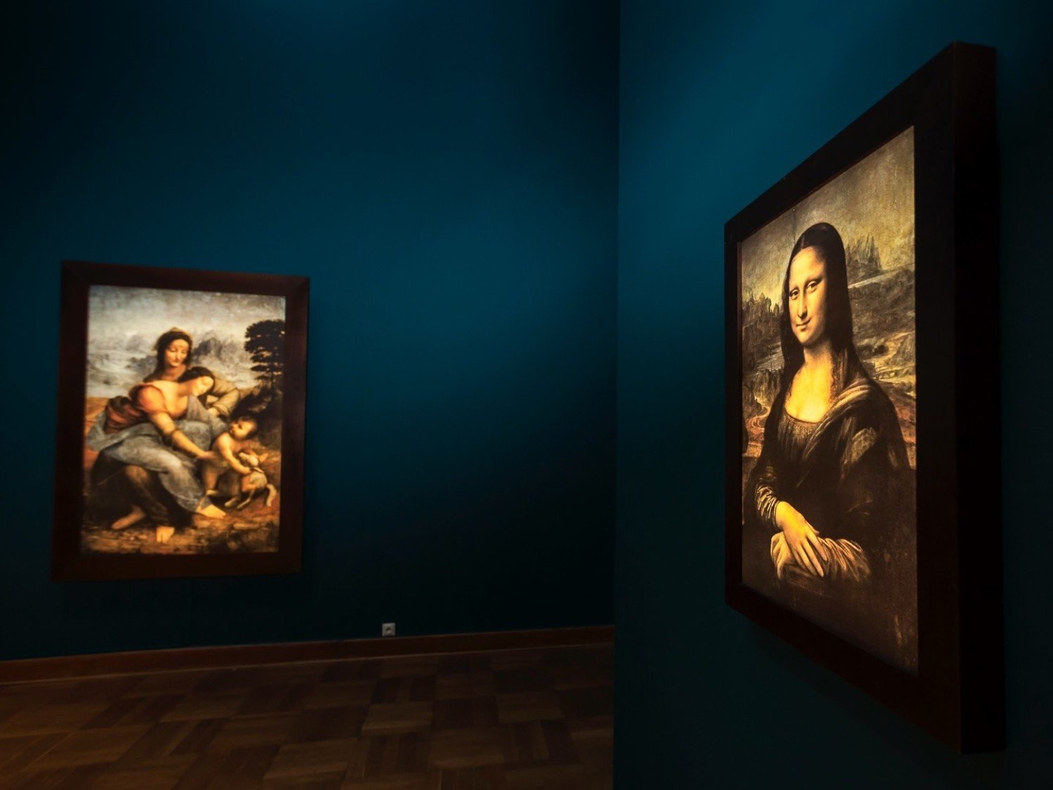 Leonardo da Vinci w Muzeum Narodowym. Nie są to oryginalne dzieła